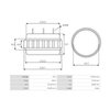 Stator d'alternateur automatique à enroulement de champ pour Bosch 