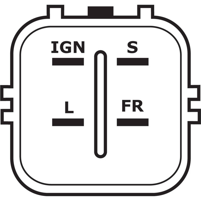 Régulateur de tension d'alternateur IN3054 pour Toyota 1266000520 2770021050