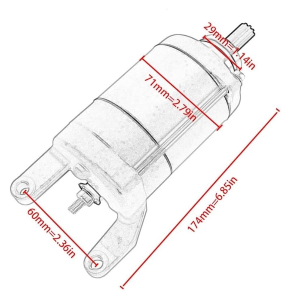 31200-KZZ-901 31200-KYJ-902 pour démarreur CRF250